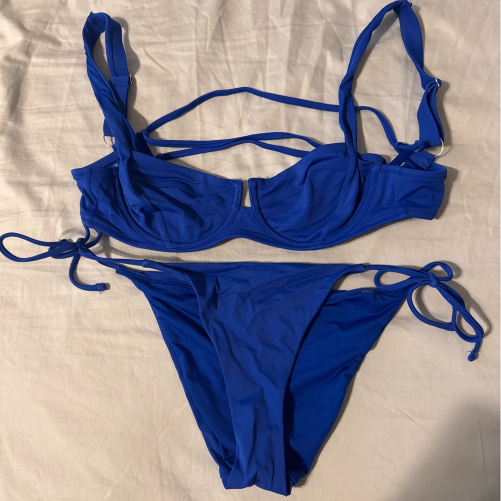 Victoria's Secret Royal Blue Bikini Set